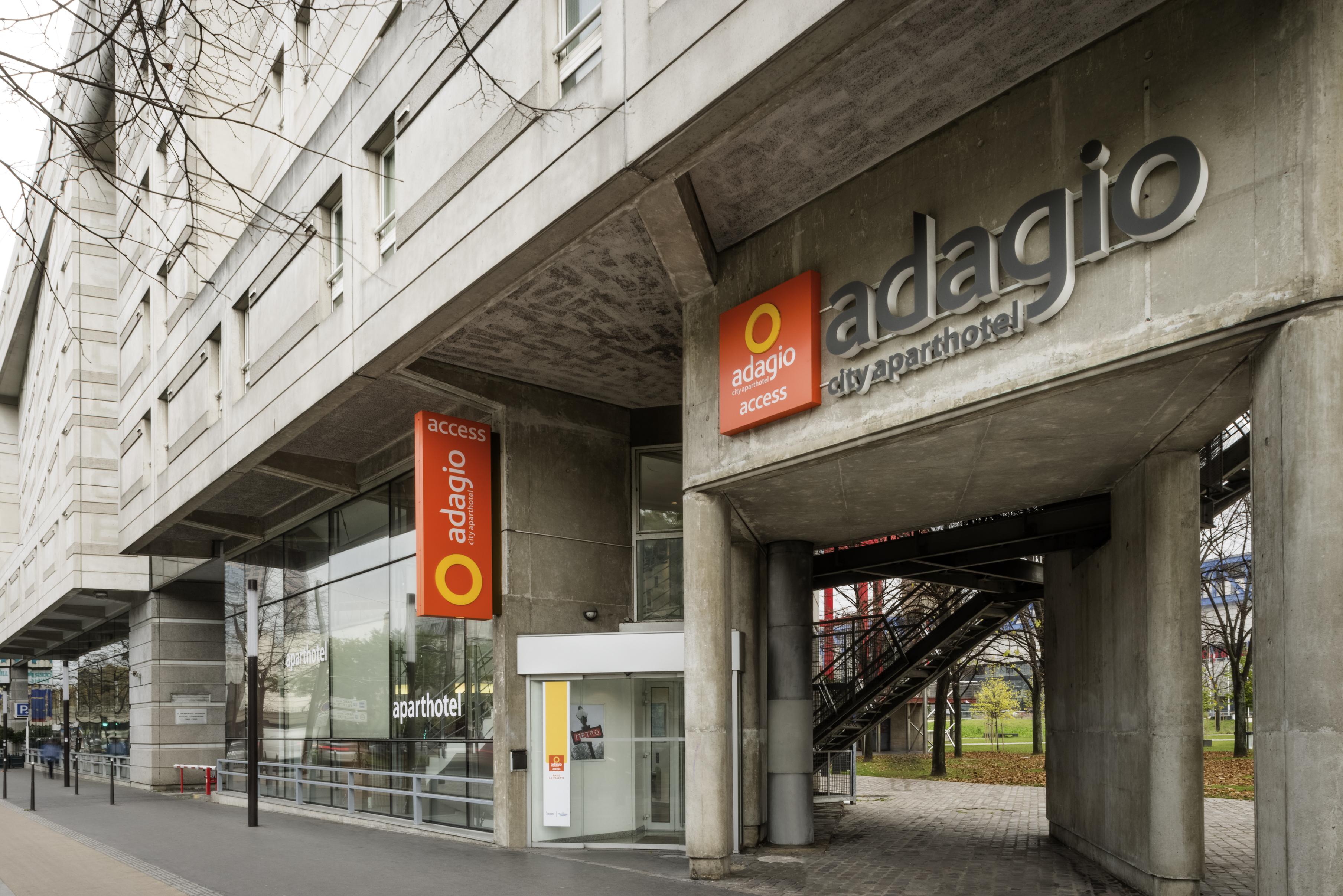 Aparthotel Adagio Access Paris La Villette Exteriör bild